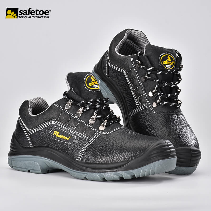 Men's Safety Work Shoes Non-Slip Steel Toe Safety Shoes 