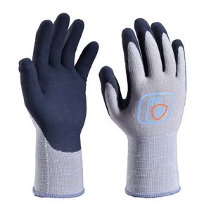 SAFEYEAR Latex Coated Safety Gloves, Gardening Gloves Waterproof and Anti-Slip, Work Gloves for Construction,Warehouse
