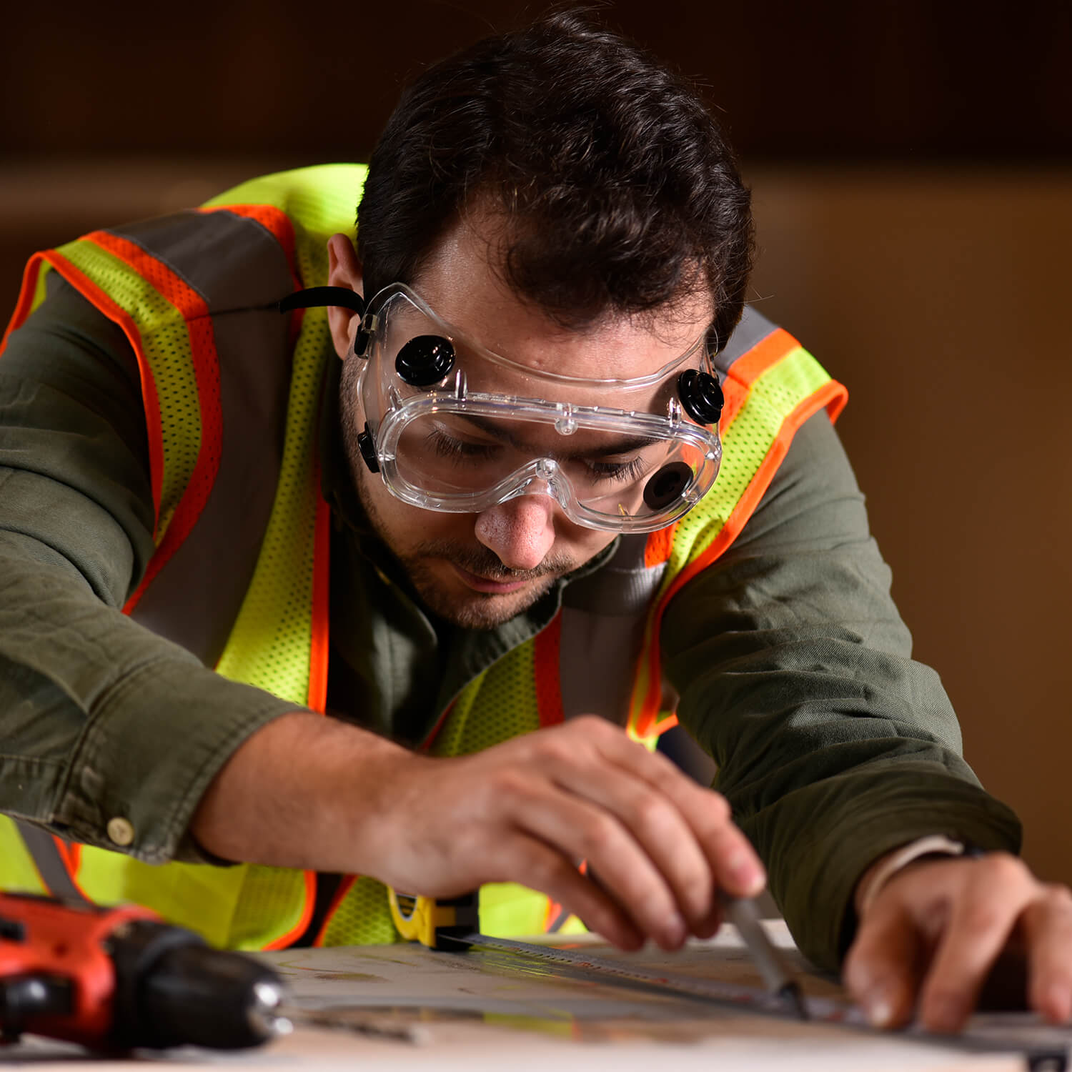 Safeyear Anti Fog Safety Goggles Scratch Resistant & UV Protection Safety Glasses for Men
